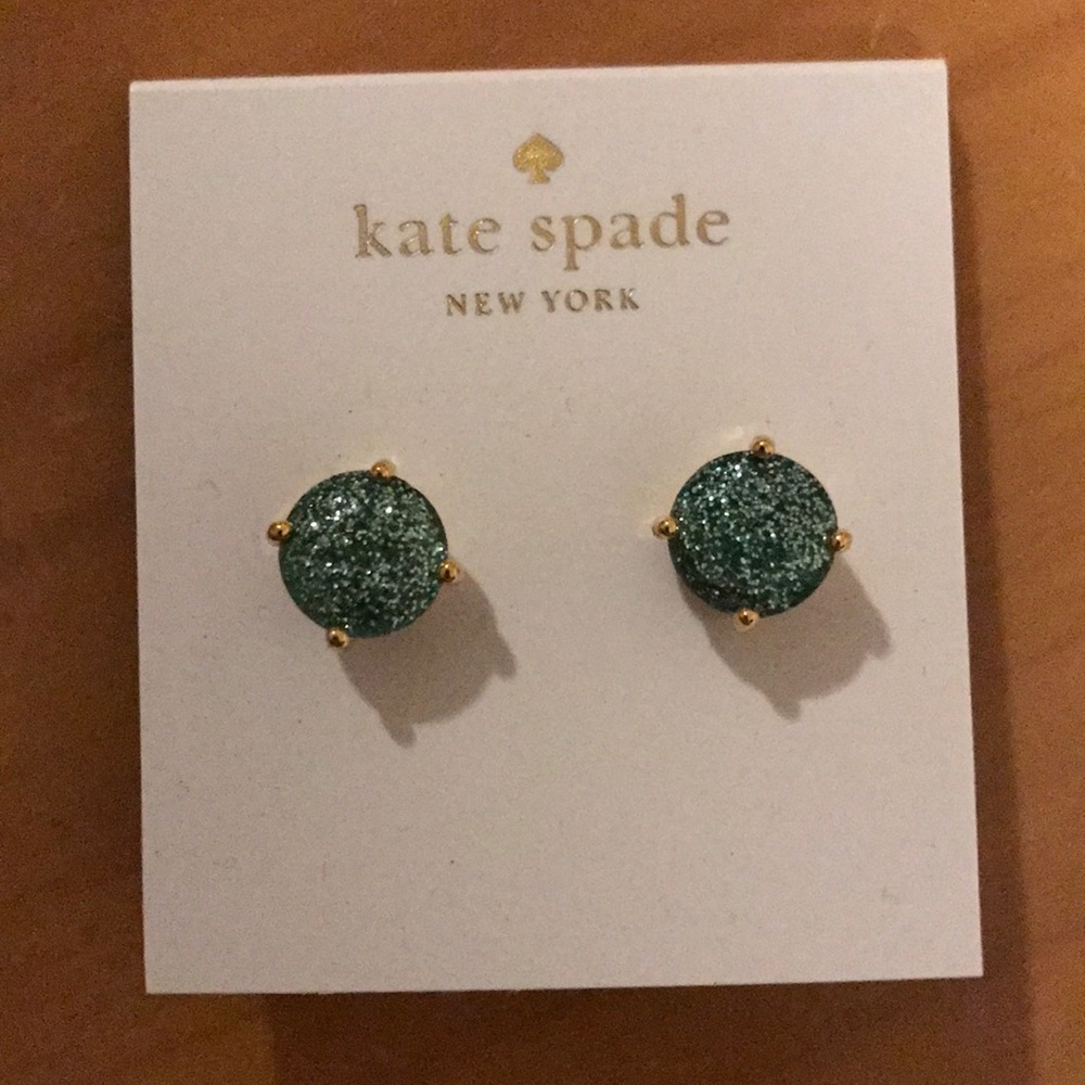 Blue Kate Spade stud earrings!